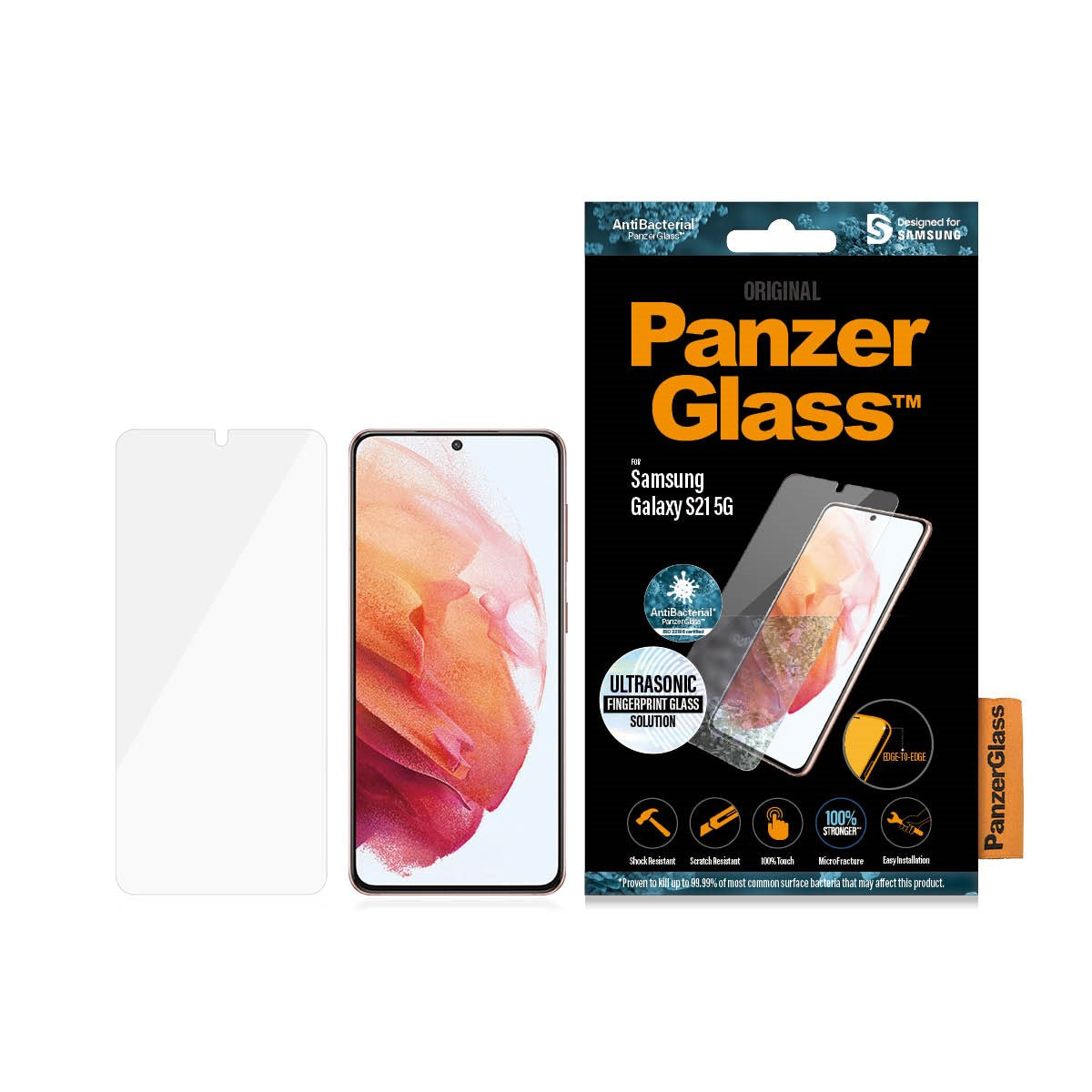 PanzerGlass® Screen Protector Samsung Galaxy S21 5G